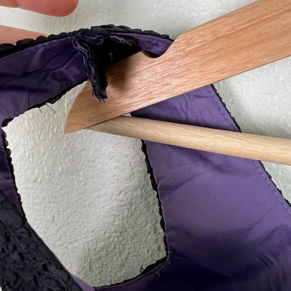 London Times Size 8 Black Sleeveless Square Neck Tea Length Dress Fairy Goth - Picture 11 of 11